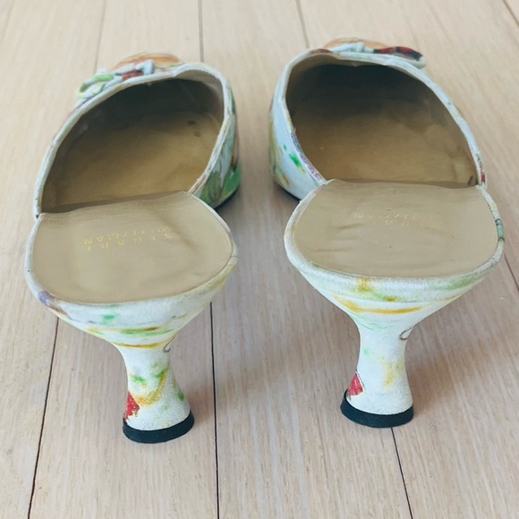 EUC Stuart Weitzman Butterfly 🦋 Mules Size 10 - Picture 4 of 8